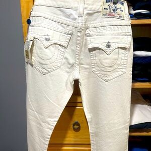 True Religion white jeans sz 31 waist